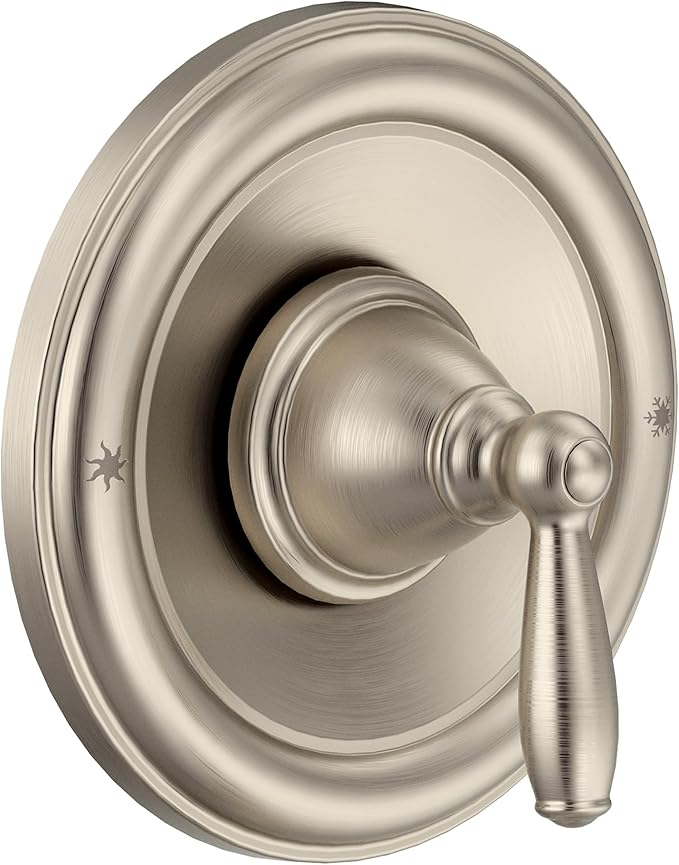 Moen Brantford Brushed Nickel Traditional 1-Handle Posi-Temp Pressure Balancing Valve Trim Kit, Valve Required, T2151BN