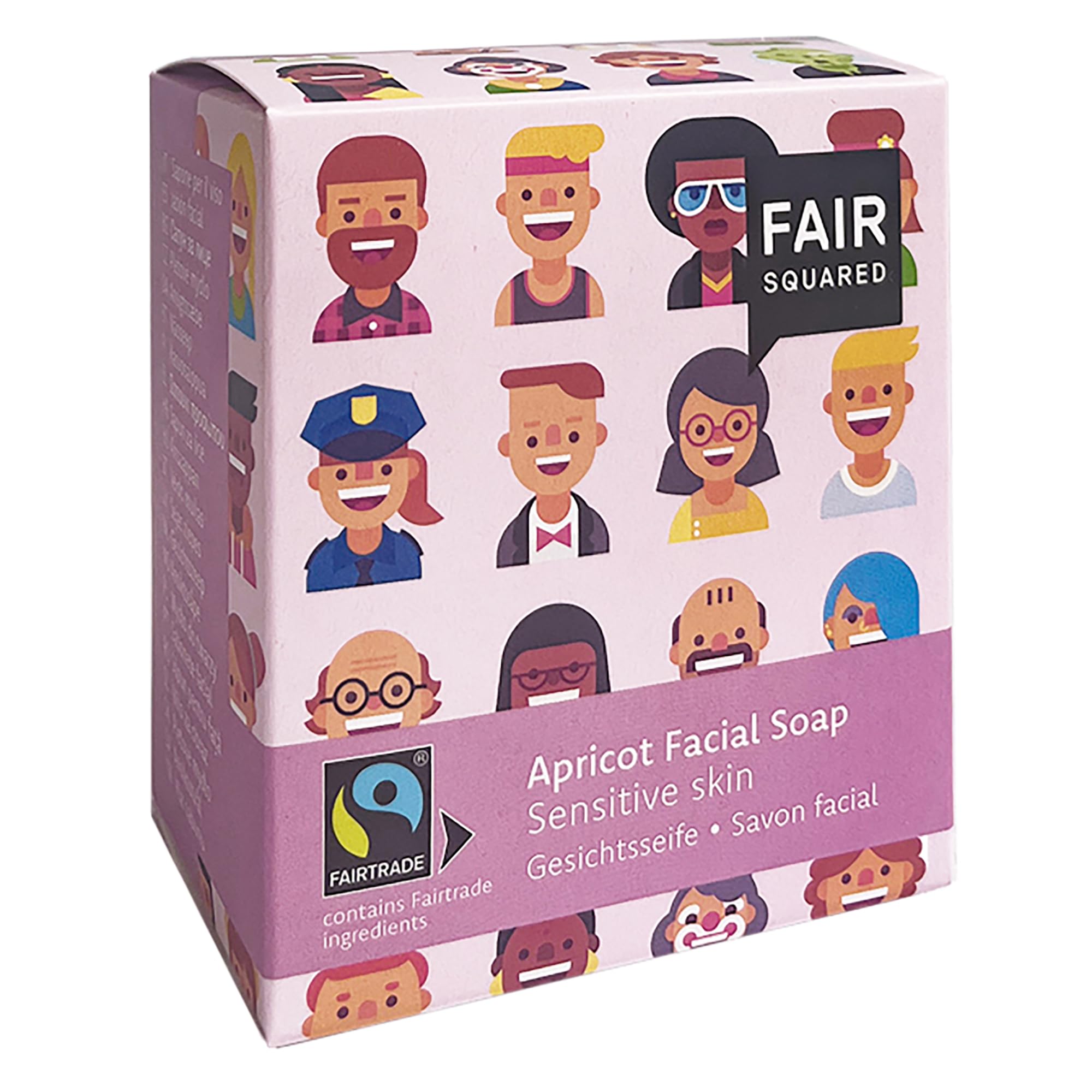 Fair Square Apricot Facial Soap Sensitive 2 x 80 g