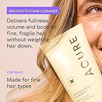 Vista 3 de Acure Vivacious Volume Conditioner - Volumizing Conditioner for Women & Men, Lightweight & Moisturizing for Fine, Thinning Hair, Boost & Lift Thin