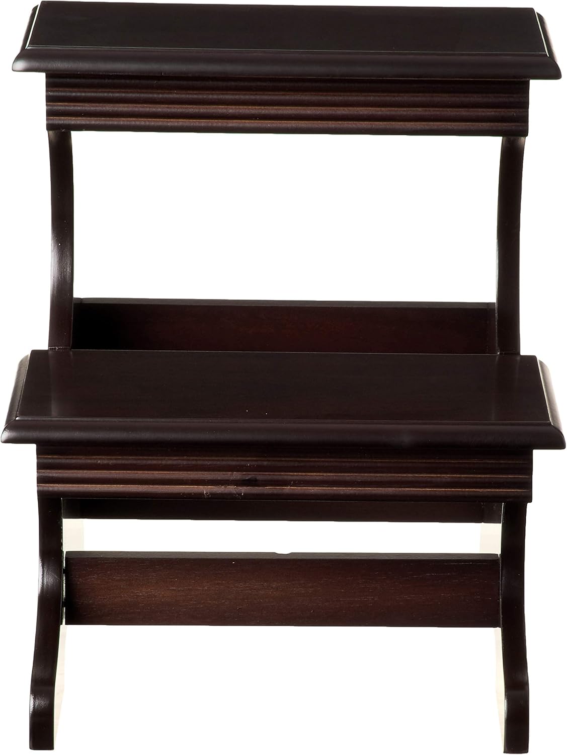 Frenchi Home Furnishing Crestside 2 - Step Wood Step Stool