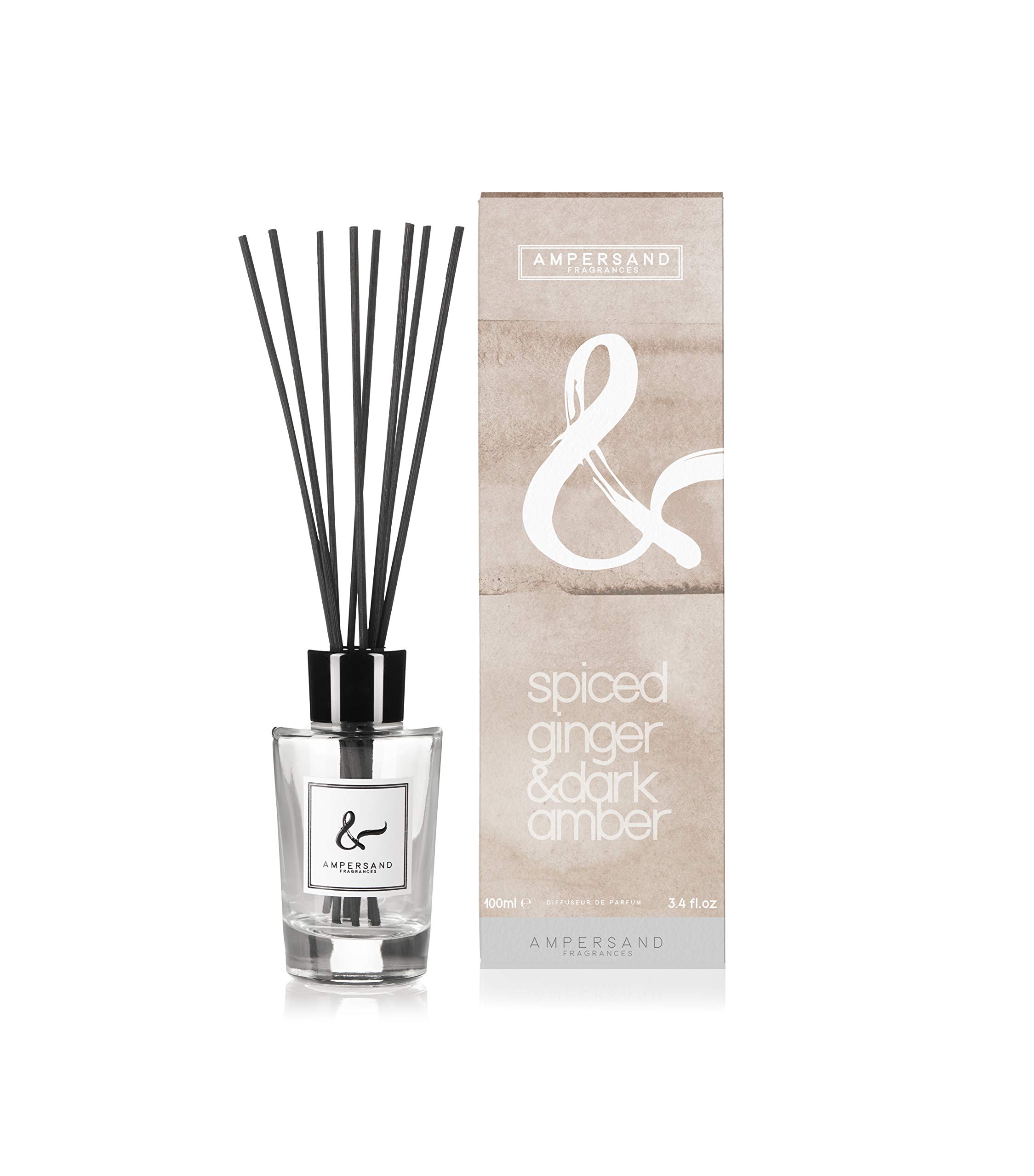 Ampersand Fragrances Classic Blend Reed Diffuser - Spiced Ginger & Dark Amber