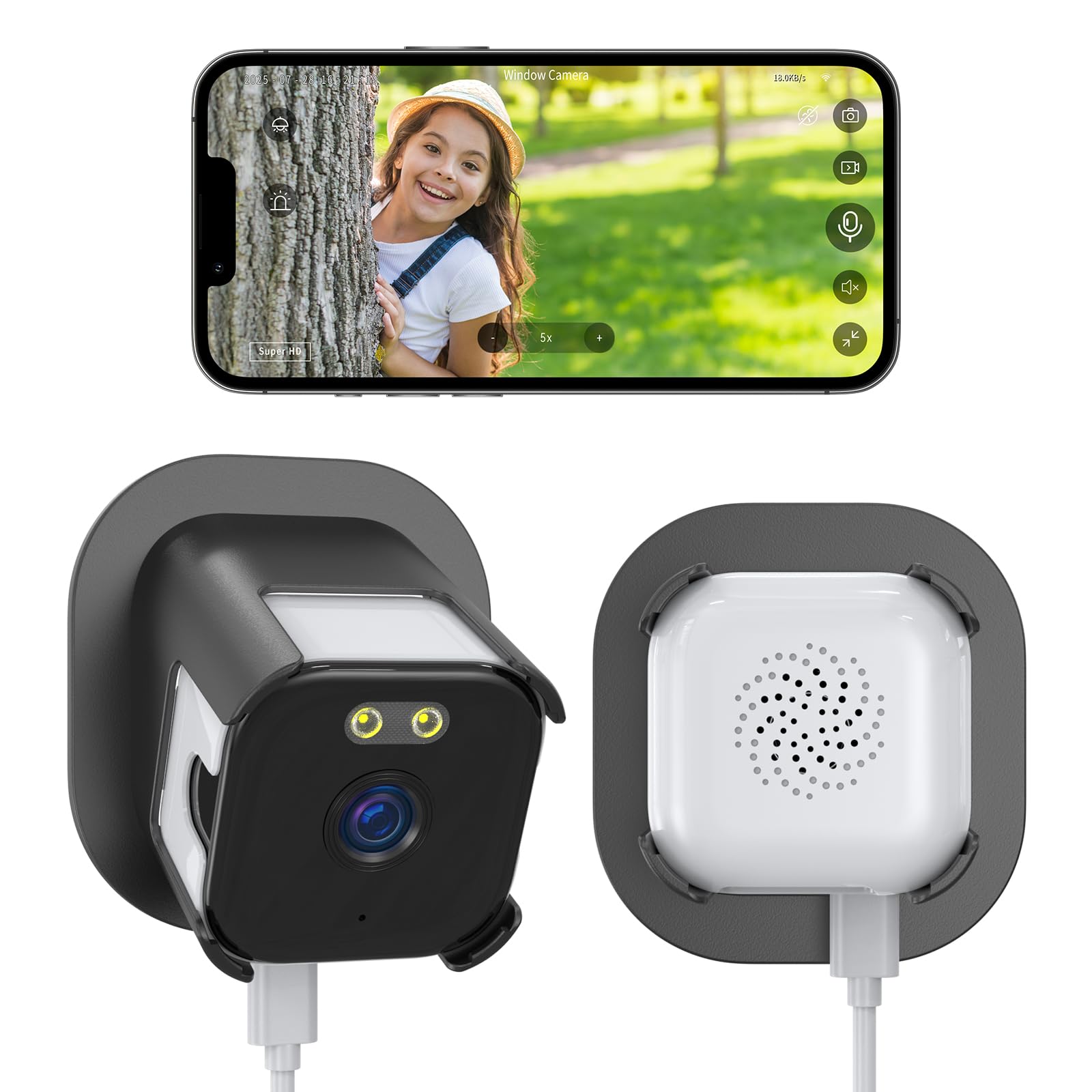 ANYQOO 3MP 2K Window Camera