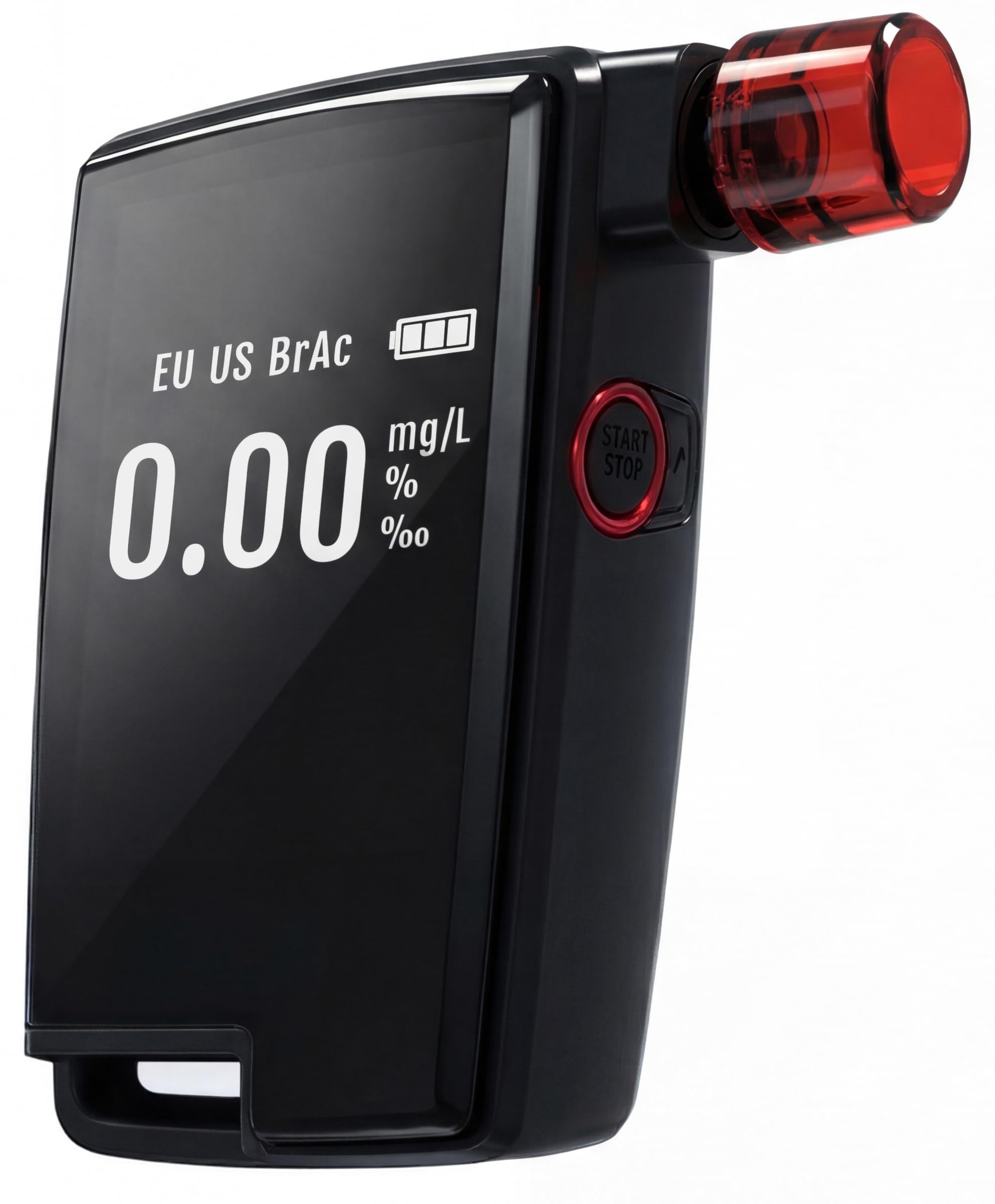 ACE XS Alcoholímetro: 98,3% de precisión (Universidad Técnica de Viena, enero de 2026); alcoholímetro calibrado con precisión policial; para Conductores de automóviles