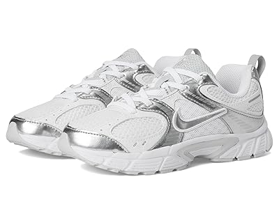 Nike Kids V5 RNR (Little Kid) Boys Shoes White/Metallic Silver/Pure Platinum : 2.5 Little Kid M, Textile