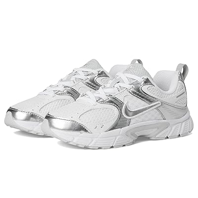 Nike Kids V5 RNR (Little Kid) Boys Shoes White/Metallic Silver/Pure Platinum