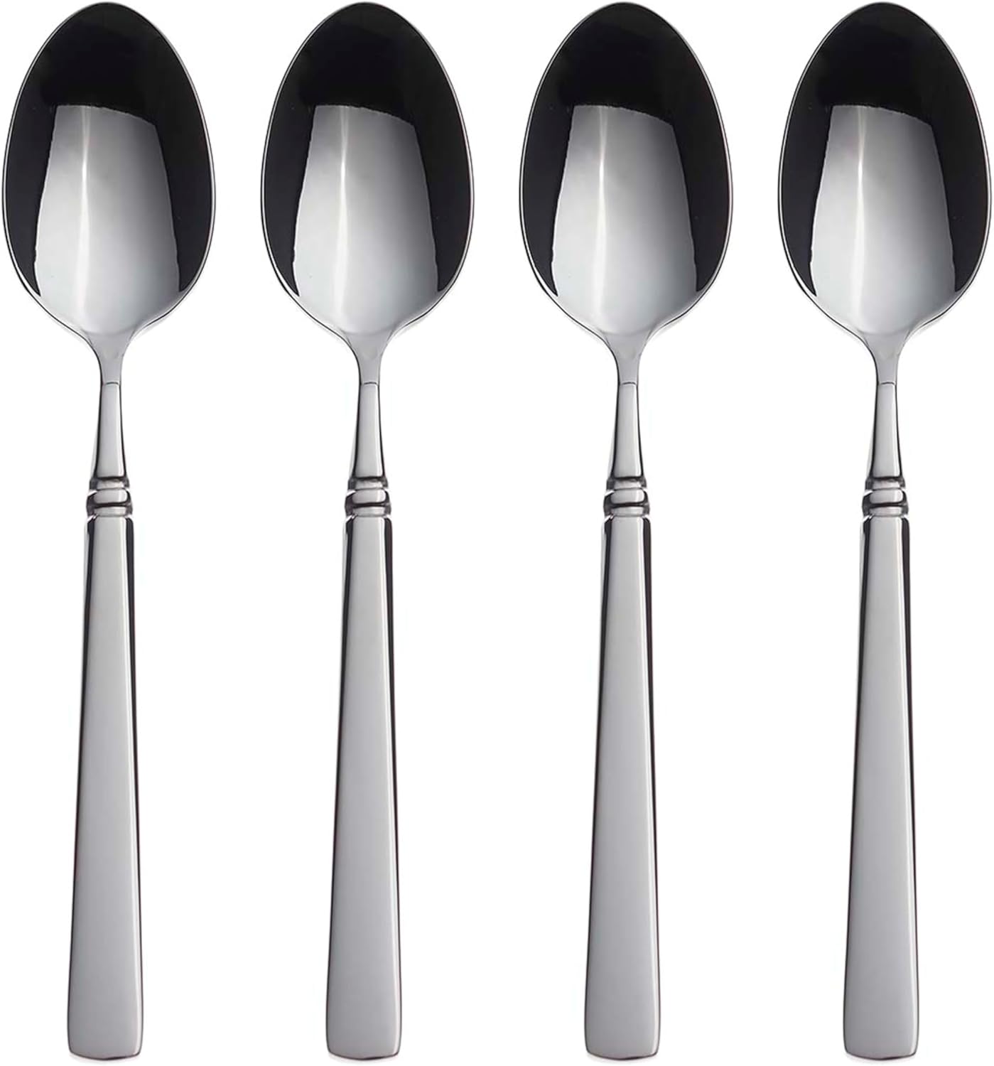 Oneida Easton Fine Flatware Teaspoons, Set of 4 , 18/10 Stainless Steel, Silverware