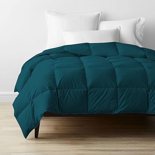 Miniatura 3 de Edredón de plumón de 1 pieza tamaño King  Súper suave para todas las estaciones, 400 GSM, ligero, 4 bucles en las esquinas, edredón de plumón de