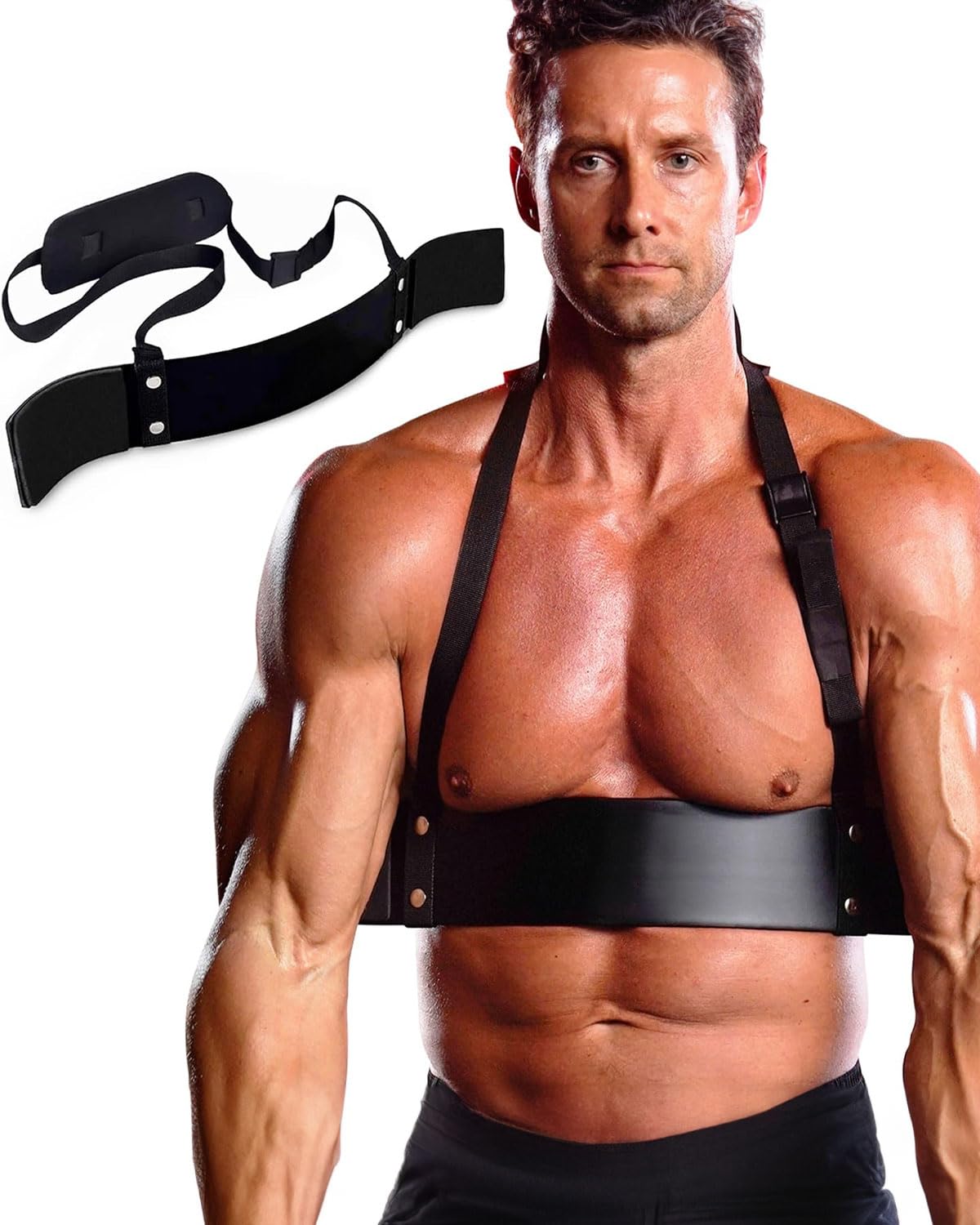 Fitness bicipiti isolante, bicipiti, attrezzo per allenamento muscolare, allenamento bicipiti, adatto per fitness e allenamento di forza come sollevamento pesi