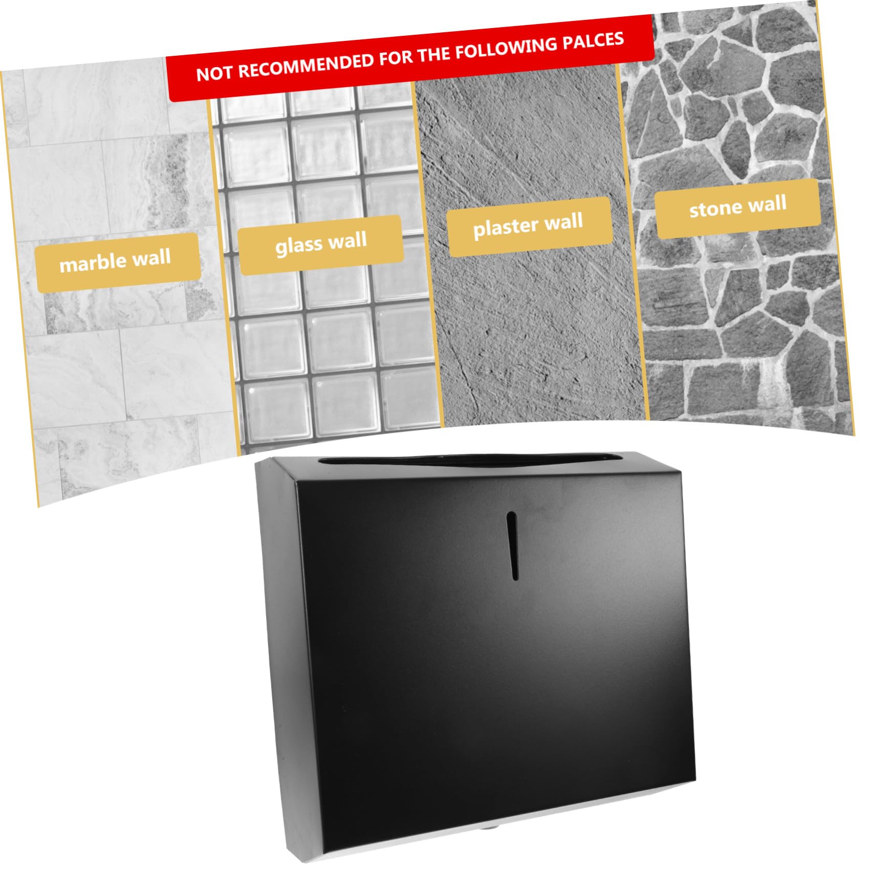 1 Pc Porta Salviette Di Carta Per Asciugamani Porta Di Tessuto Staffa Pieghevole Squadretta Metallo Distributore Di Salviettine Umidificate Coperchio Della Scatola Parete