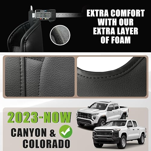 Miniatura 609 de Muslogy Funda de consola central compatible con Honda Pilot 2023 2024 2025, 2024 2025 2026 Ridgeline/Passport Accesorios para apoyabrazos, tapa