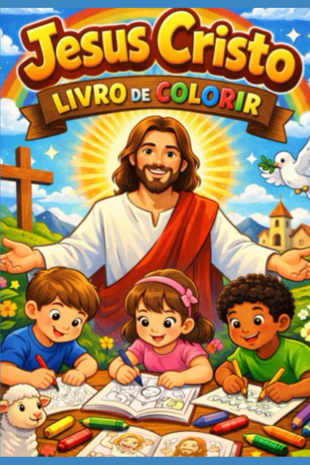 Jesus Cristo: Livro de Colorir