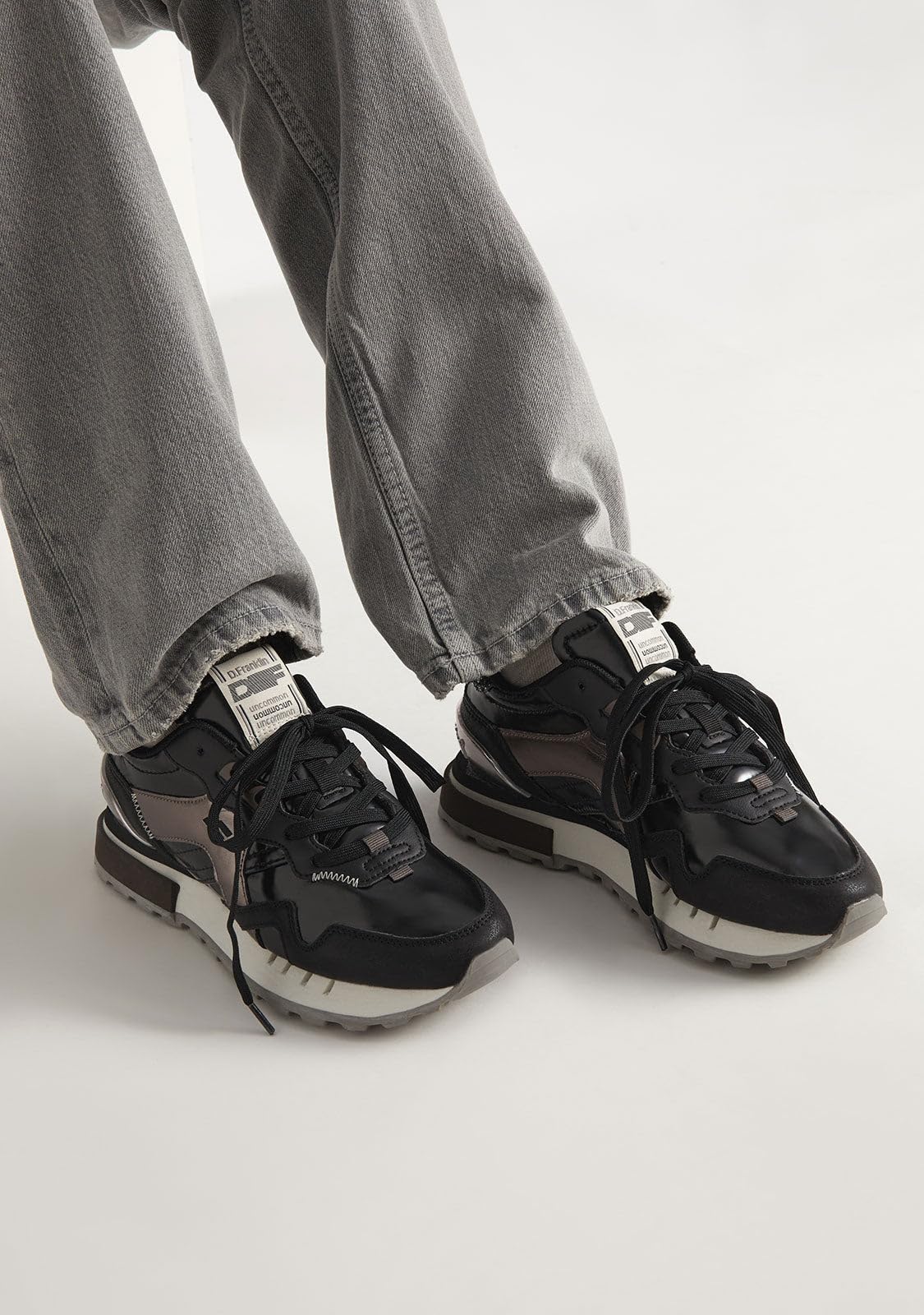 D.Franklin Zapatillas de Vestir para Mujer - Moda Casual - Modelo vibla - Calzado Cómodo y versátil - Sneaker - Deportivas