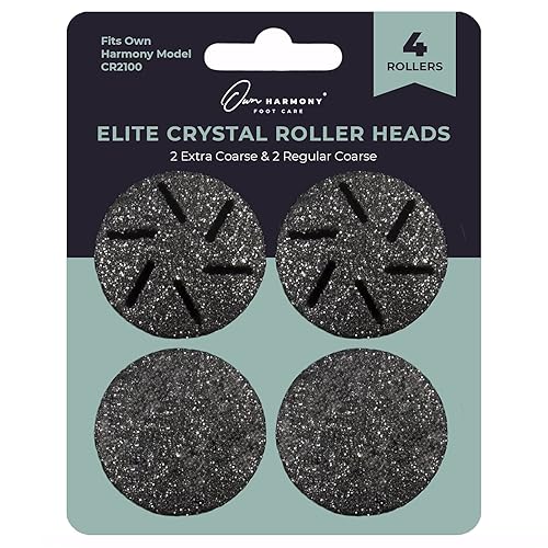 Own Harmony Rodillos de recambio mejor ajuste para removedor eléctrico de callos modelo CR2100 Herramientas de pedicura  Cuidado profesional de pies