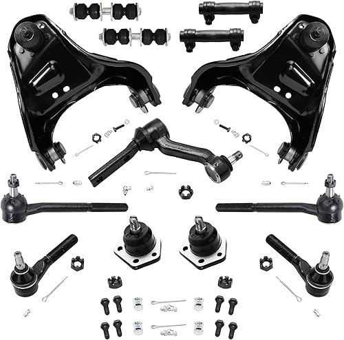 Miniatura 117 de Detroit Axle - Kit de suspensión delantera FWD de 12 piezas para Toyota Matrix Pontiac Vibe 2003 2004 2005 2006 2007 2008, 2 brazos de control