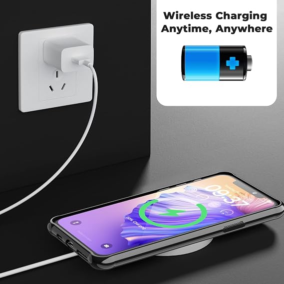 ORIbox for iPhone 11 Case Black,Translucent Matte case with Soft Edges, Lightweight,iPhone 11 Phone Black Case for Women Men Girls Boys Kids