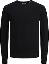 JACK & JONES JJEEMIL Men's Knit Crew Neck Noos