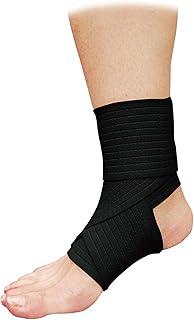 【公式】東京ヤクルト 山田哲人選手 愛用ブランド マクダビッド (McDavid) テーピングサポーター 足首 ふくらはぎ 左右兼用 圧迫 固定 調節しやすい 巻き付け式 スポーツ 運動 バスケ バレー サッカー 野球