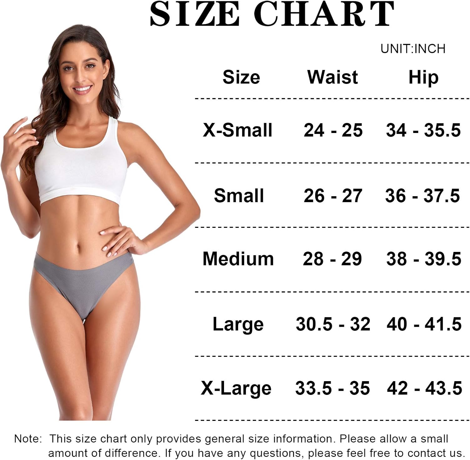 Thong underwear for women,No Show Breathable Cotton Womens Thongs Underwear Seamless Thongs for Women - Image 6