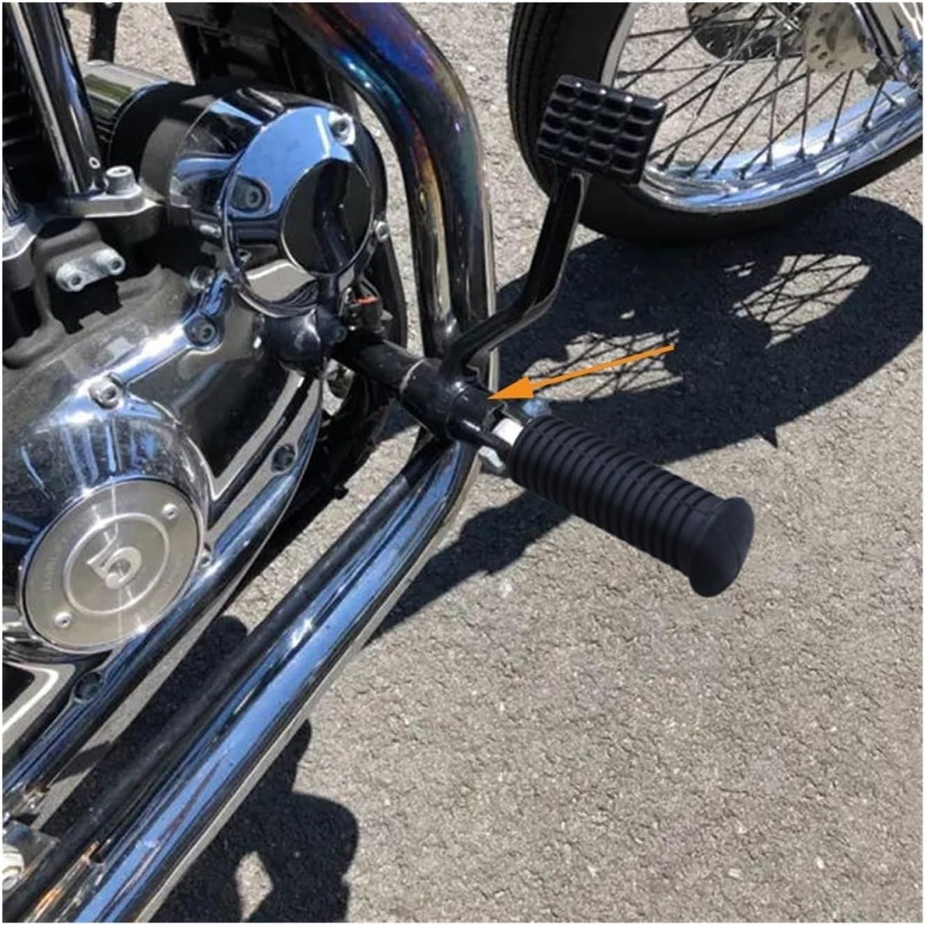 Motorcycle Forward Controls Black Fit for Sportster XL 883 1200 1991-2003