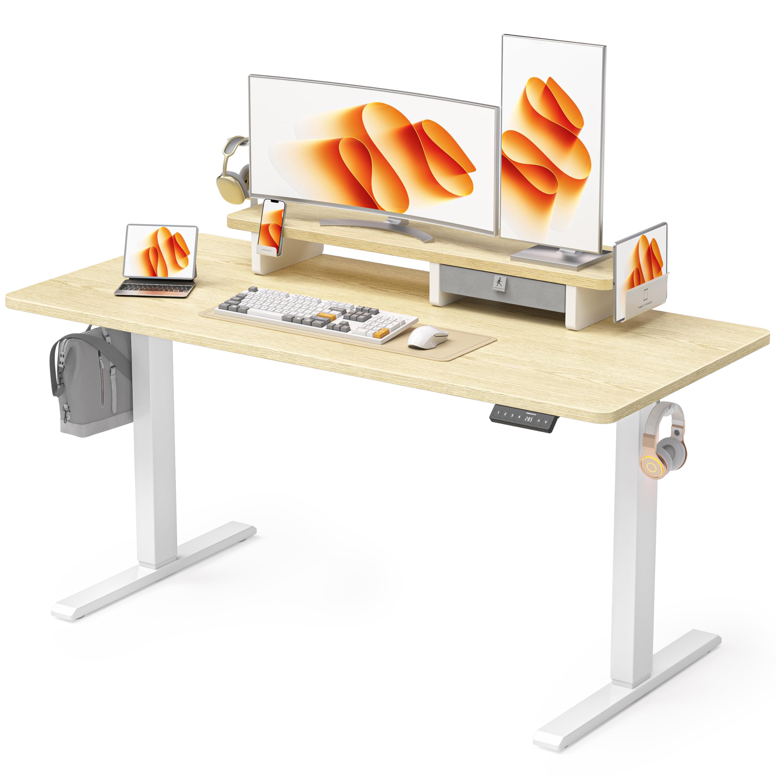 Amazon | 【WALKINGDESK 電動昇降デスク】 電動昇降 幅120-140 高さ72