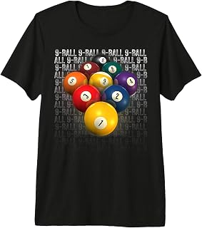 9-Ball Pool Accessory Premium Tri-blend T-Shirt