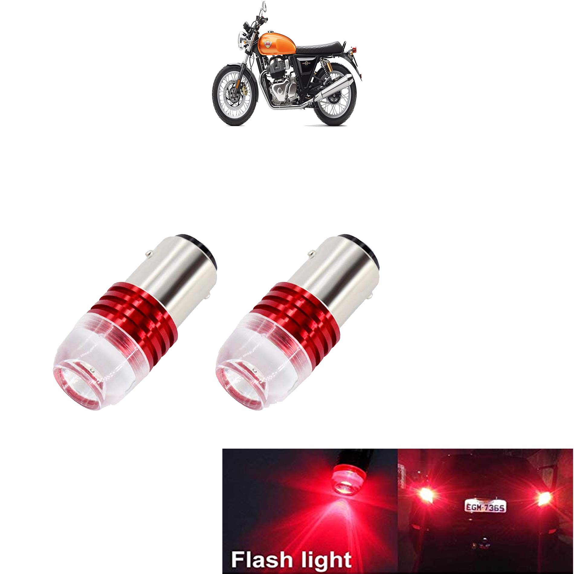 Buy Vagary Red Blinking Brake Light, Reversing Light, Tail Light