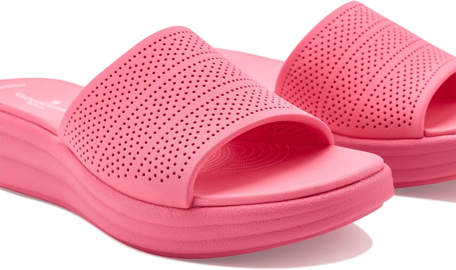 Clarks Women's Drift Twist Cloudsteppers Wedge Sandal