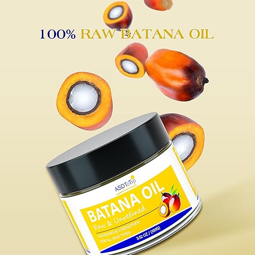 Miniatura 4 de Aceite de batana crudo para el crecimiento del cabello, 100% orgánico y natural, aceite de batana Dr. Sebi, evita la pérdida de cabello, hidrata el