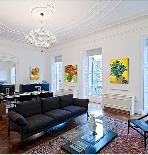 Vista 808 de DECORARTS - Almond Blossom Tree - Vincent Van Gogh Art Reproduction. Giclee Canvas Prints Wall Art for Home Decor 30x24