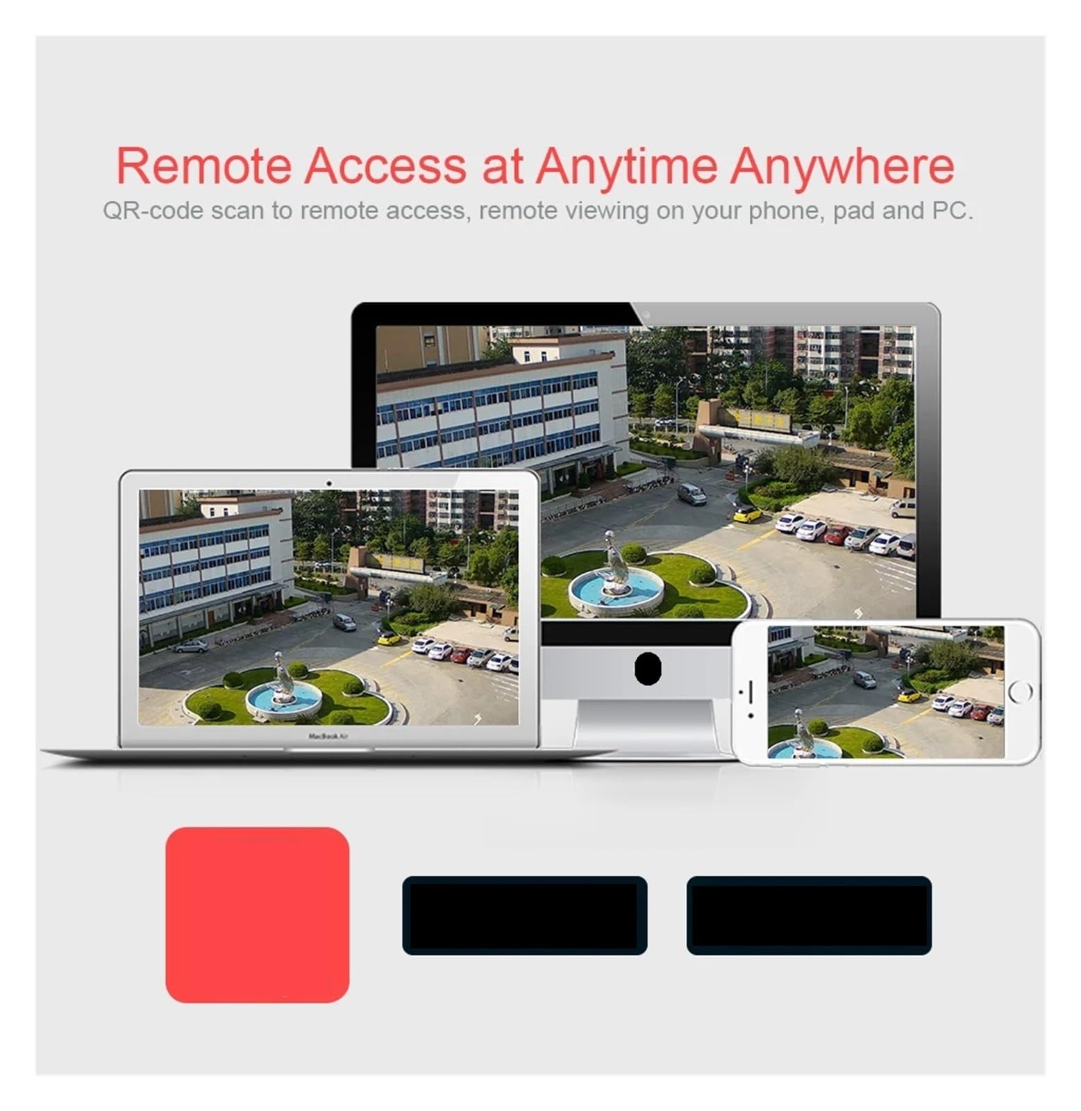 Telecamera di sicurezza IP dome WiFi 4K da 8 MP
