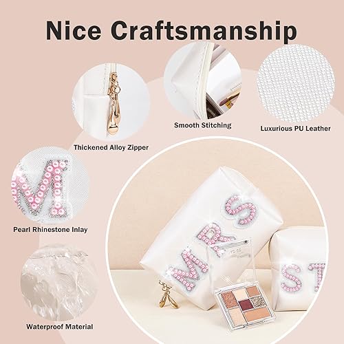 Miniatura 4 de Burskit Regalos para novia, regalos de dama de honor, bolso de dama de honor, bolsa de maquillaje, regalos de despedida de soltera para novia,