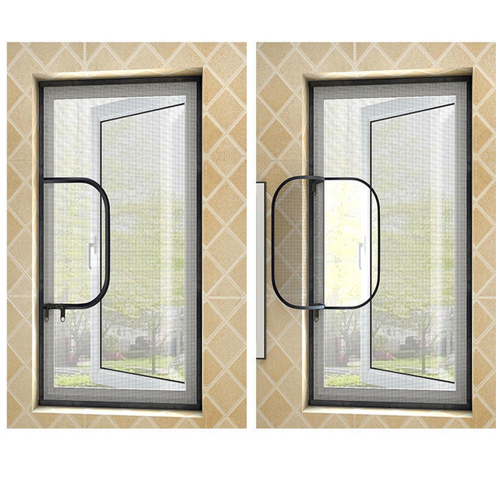 Moustiquaire En Fibre De Verre Pour Chat Avec Ouverture à