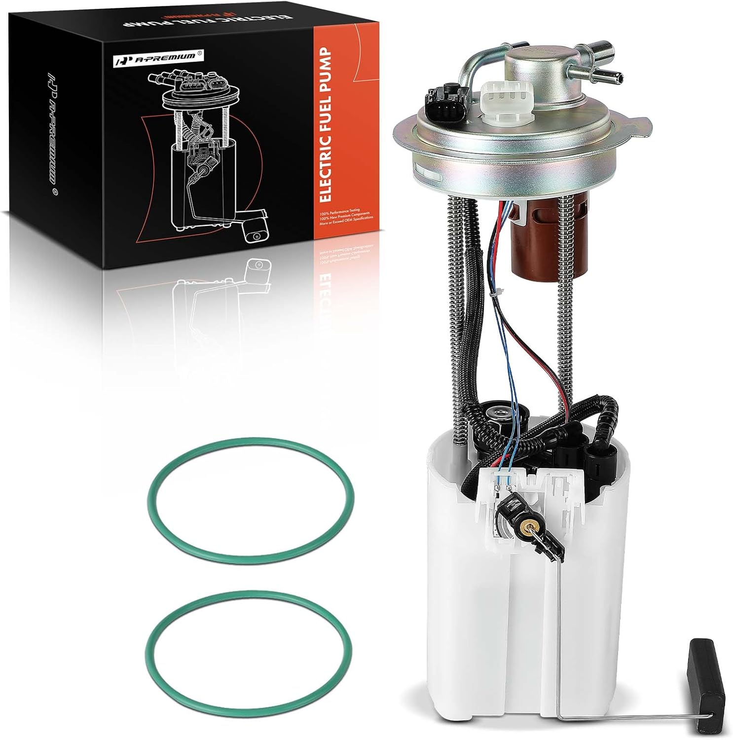 A-Premium Electric Fuel Pump Assembly with Sending Unit Compatible with Chevrolet Silverado 1500 & GMC Sierra 1500, 2014 2015 2016 2017 2018, Replace# 19367780