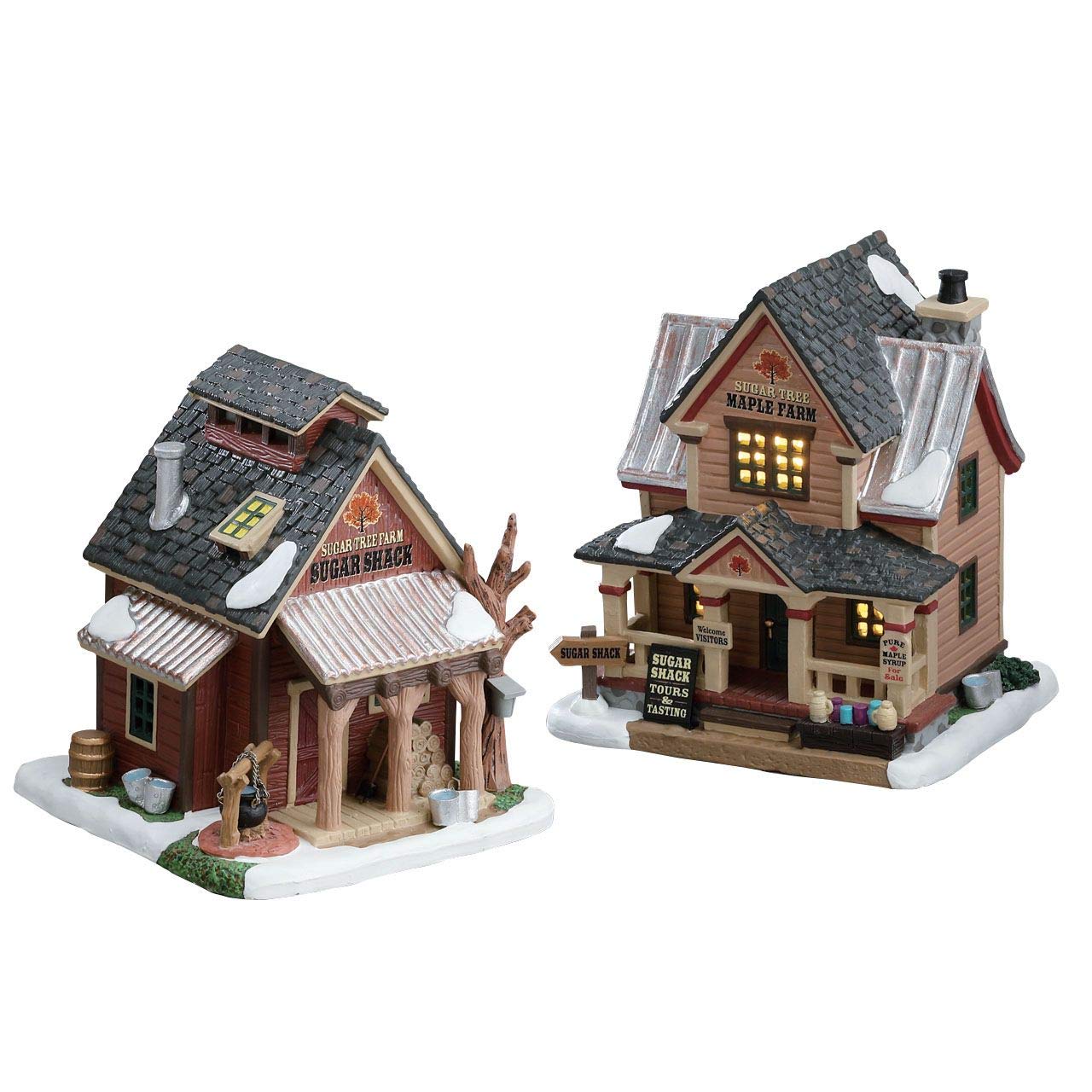 Lemax - Sugartree Maple Farm - Set of 2