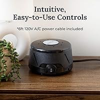 Vista 7 de Marpac, máquina de sonido de ruido todo natural, M1DSUSBK, Paquete de 1, Negro, 1