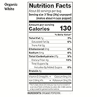 Vista 3 de Black Jewell Palomitas de maíz orgánicas, blanco selecto orgánico, 28.35 onzas (paquete de 1)