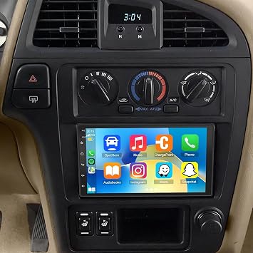 2+64G Double Din Radio Stereo for Nissan Pathfinder 2000-2004 with Wireless Carplay & Android Auto,7 Inch Android 15 Car Audio Receiver GPS Navigation Unit with Bluetooth Head Unit WiFi SWC