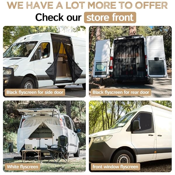 Living in a Bubble Insulated Blackout Rear Window Covers (Pair) for Mercedes Sprinter Van Year 2019-2026, VS30 (Full Metal Door - Bare Metal Frame) by Living in a Bubble - Image 9
