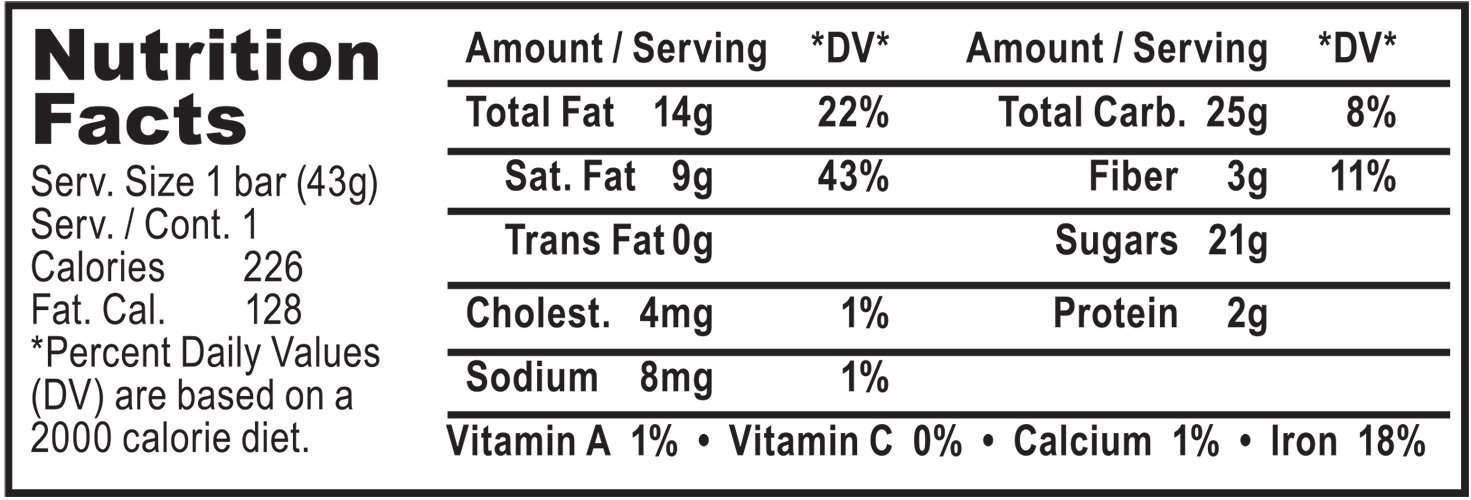 Philadelphia Candies 51% Cocoa Semisweet Dark Chocolate Bar 1.5 Ounce, Set of 30 (Fundraising/Individual Retail Sale)