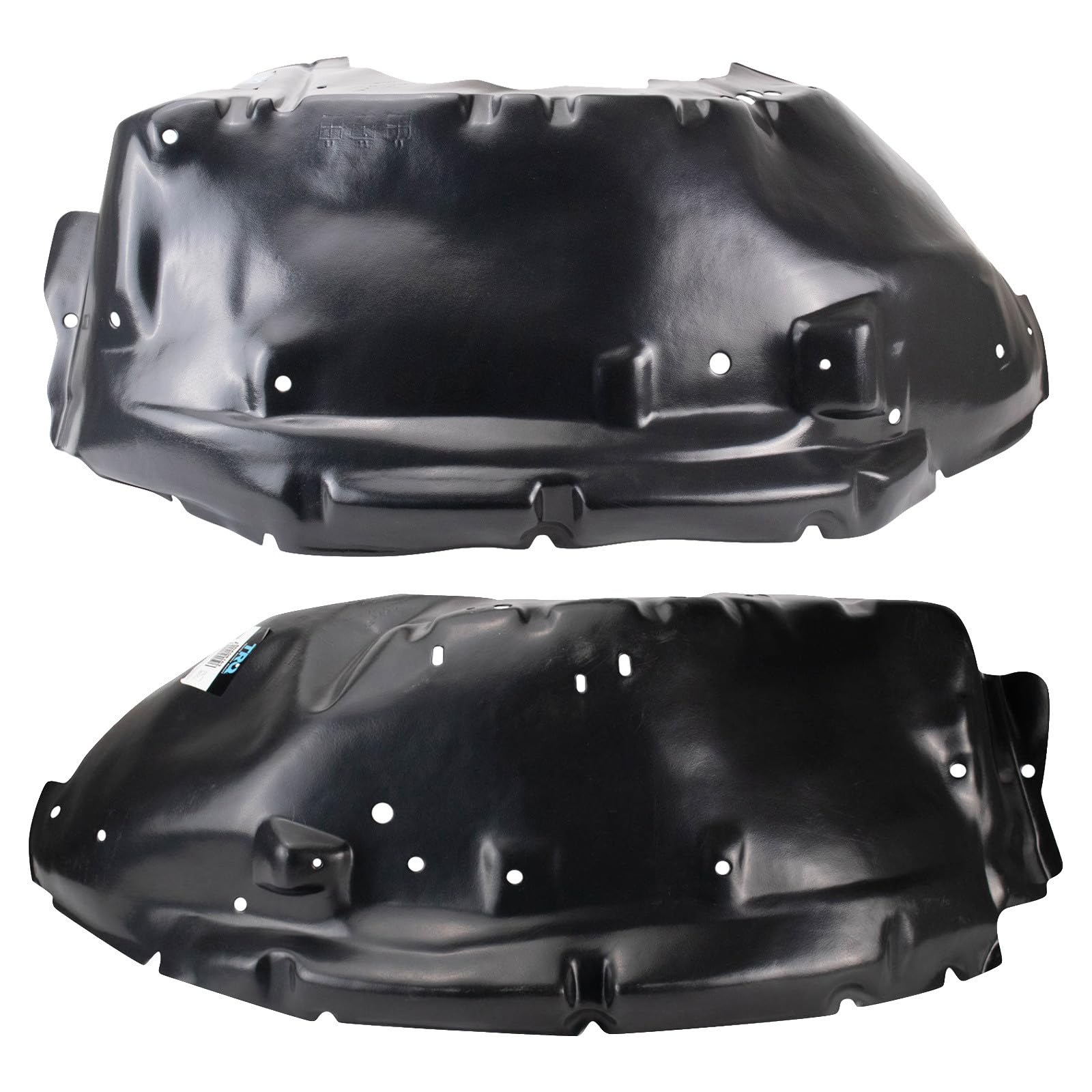 TRQ Front Inner Fender Liner Set Compatible with 2007-2010 Chevrolet Colorado 2007-2012 GMC Canyon 2008 Isuzu i-290 i-370 GM1248186 GM1249186