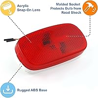 Vista 4 de Luz de posición, de la marca Lumitronics, Rojo