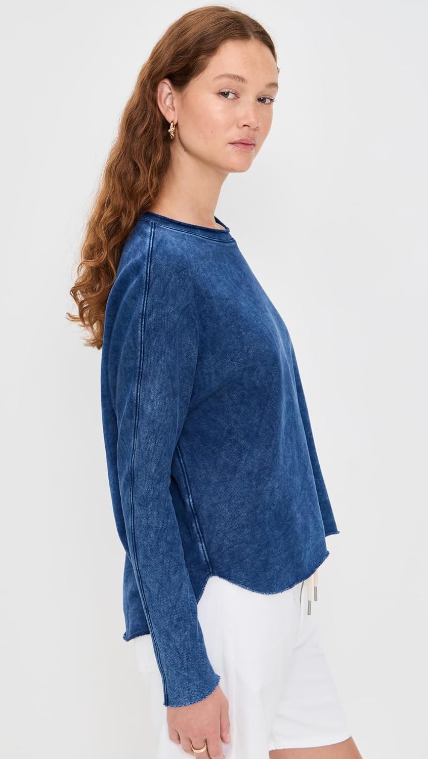 Frank & Eileen Women's Anna Long Sleeve Capelet Sweatshirt - Image 4