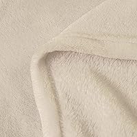 Vista 316 de BEDELITE Fleece Blanket White Throw Blanket for Couch & Bed, Luxury Plush Cozy Fuzzy Blanket 50" x 60", Super Soft Warm Lightweight Throw Blanket