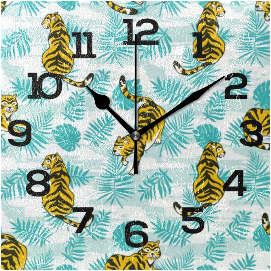 orologio da parete per classe con tigre