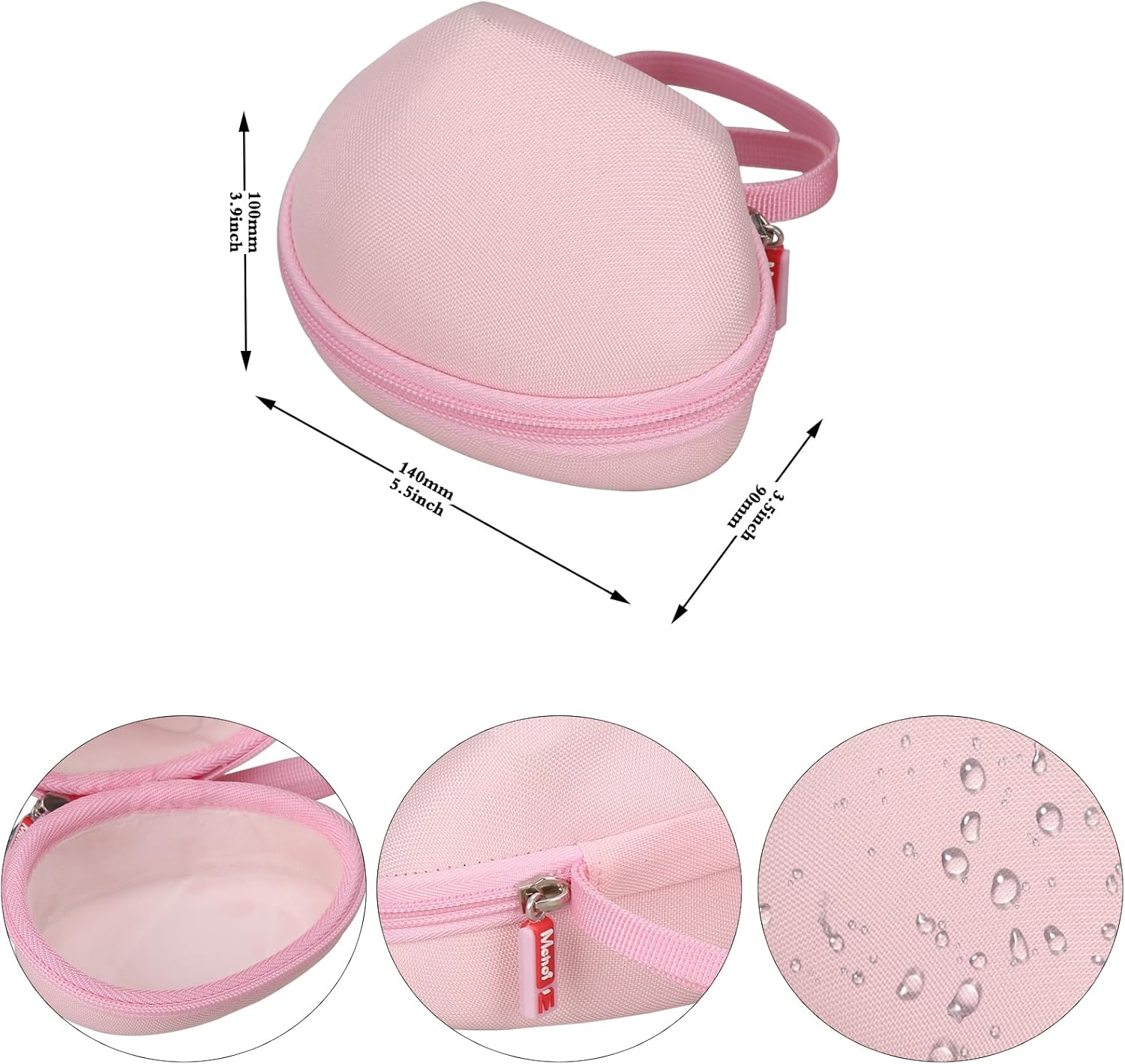 Mouse Case Fits for Logitech Lift Vertical Ergonomic Mouse, Travel Carrying Box for Logi Wireless Bluetooth Cordless Upright Mouse, Case Only (Pink) - Image 8