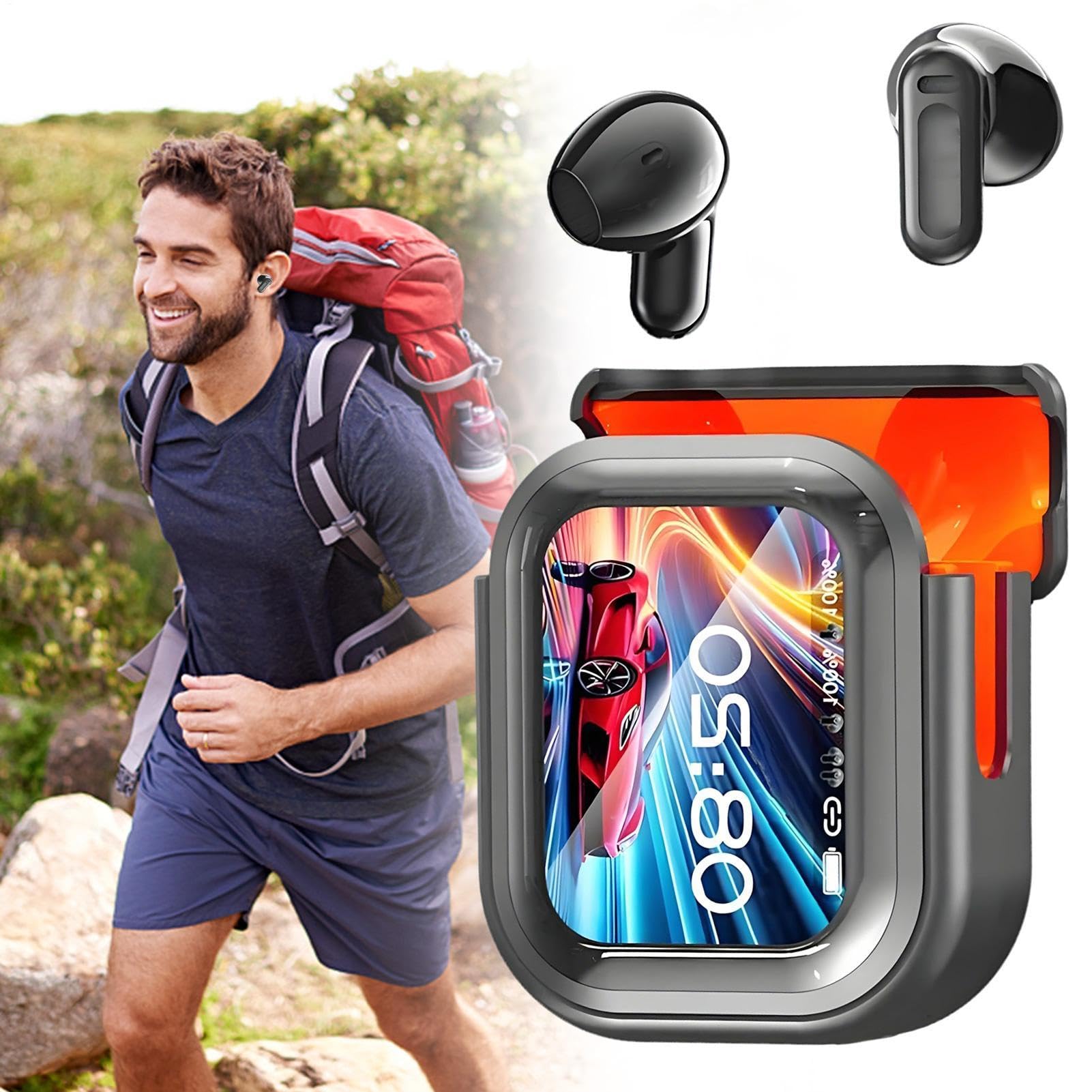 Translator Earbuds Noise Canceling Translating Device | Traduzione AI Auricolari in Tempo Reale per Viaggi Affari Apprendimento Outdoor Uomini Donne Scuola Lavoro Palestra Comple