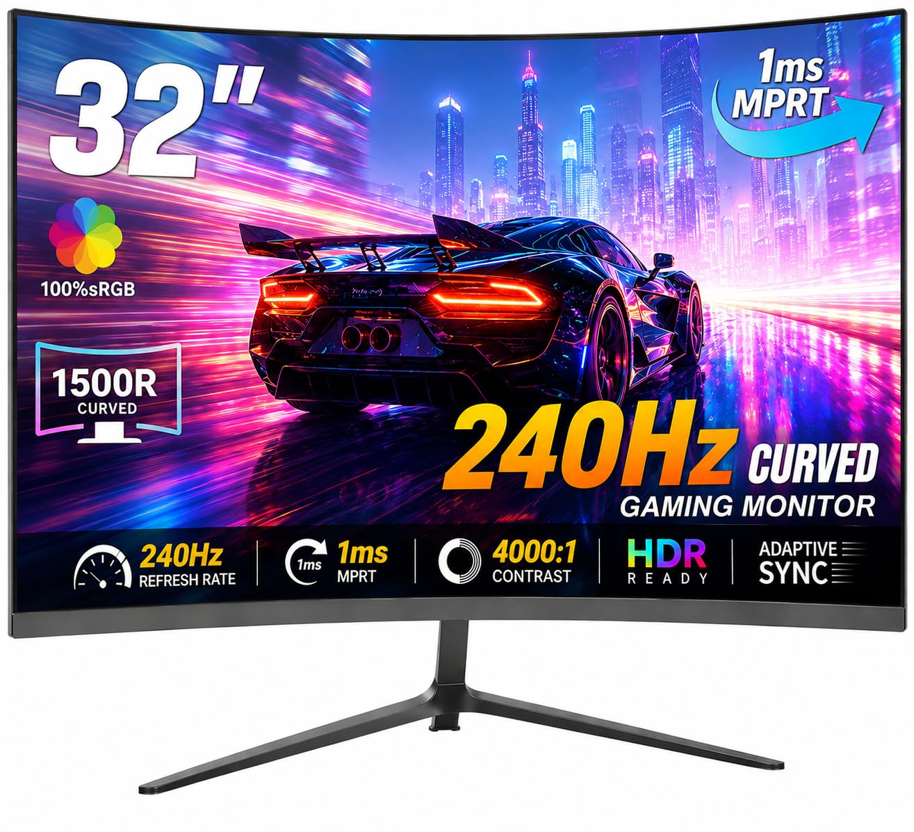32インチ曲面ディスプレイ Amazon.co.jp: ZZA 32インチ FHD 1080P 曲面コンピュータゲーム