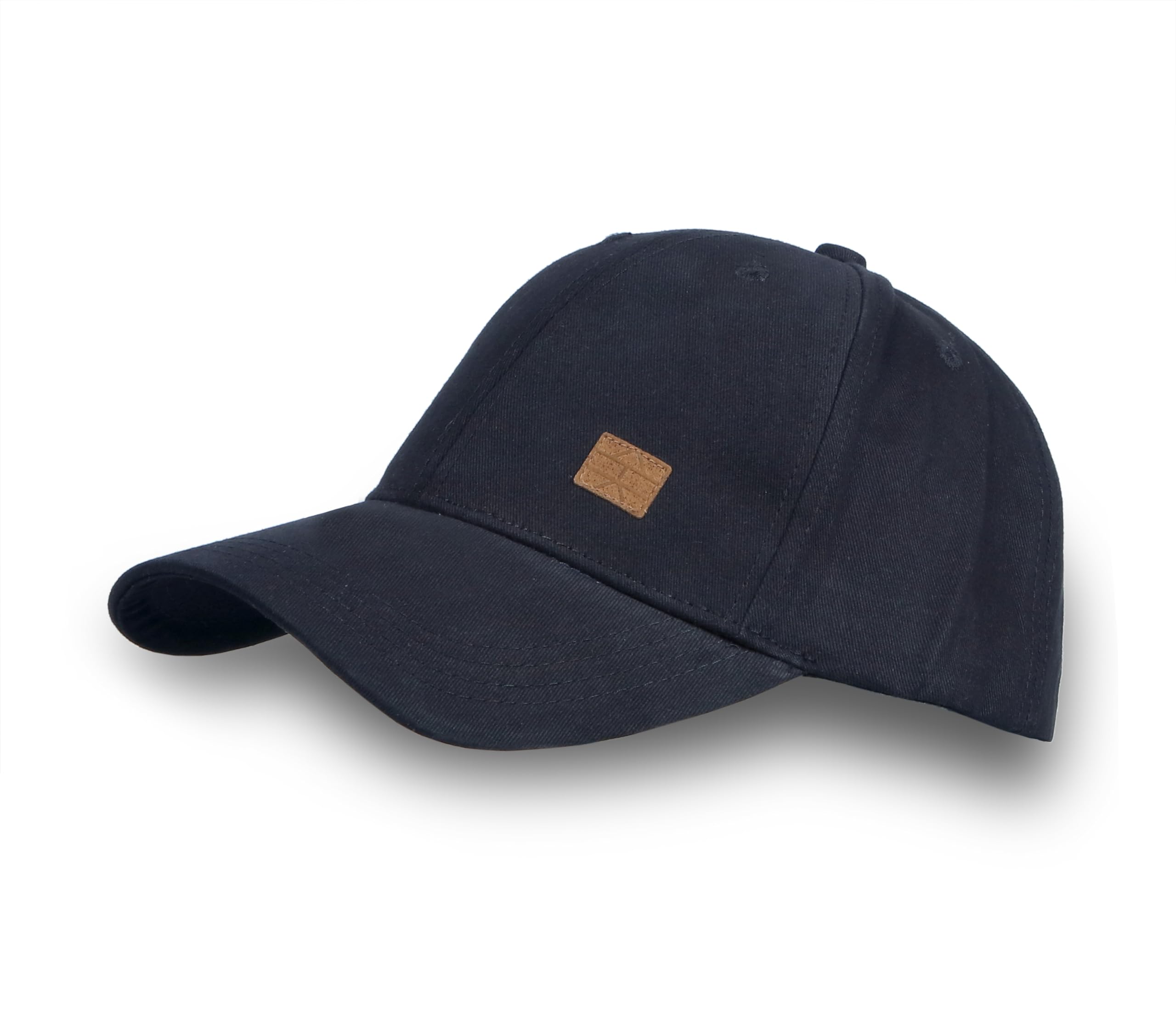 teknik Cotton Twill Baseball Cap Summer Sun Protection with Metal Buckle Adjustable Strap Wide Pre-Curved Visor Mens Man Stylish Sports Structured Caps for Men Women Boys Girls Unisex Free Size-picture-11