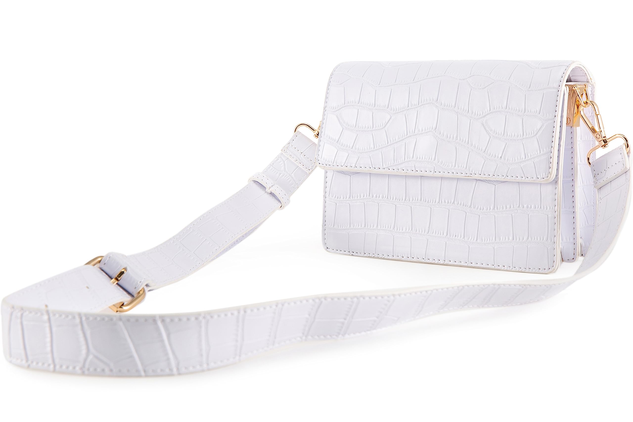 NIUEIMEE ZHOUCrossbody Bags for Women with Adjustable Strap Vegan Leather Tote Purses Handbags Shoulder Bags