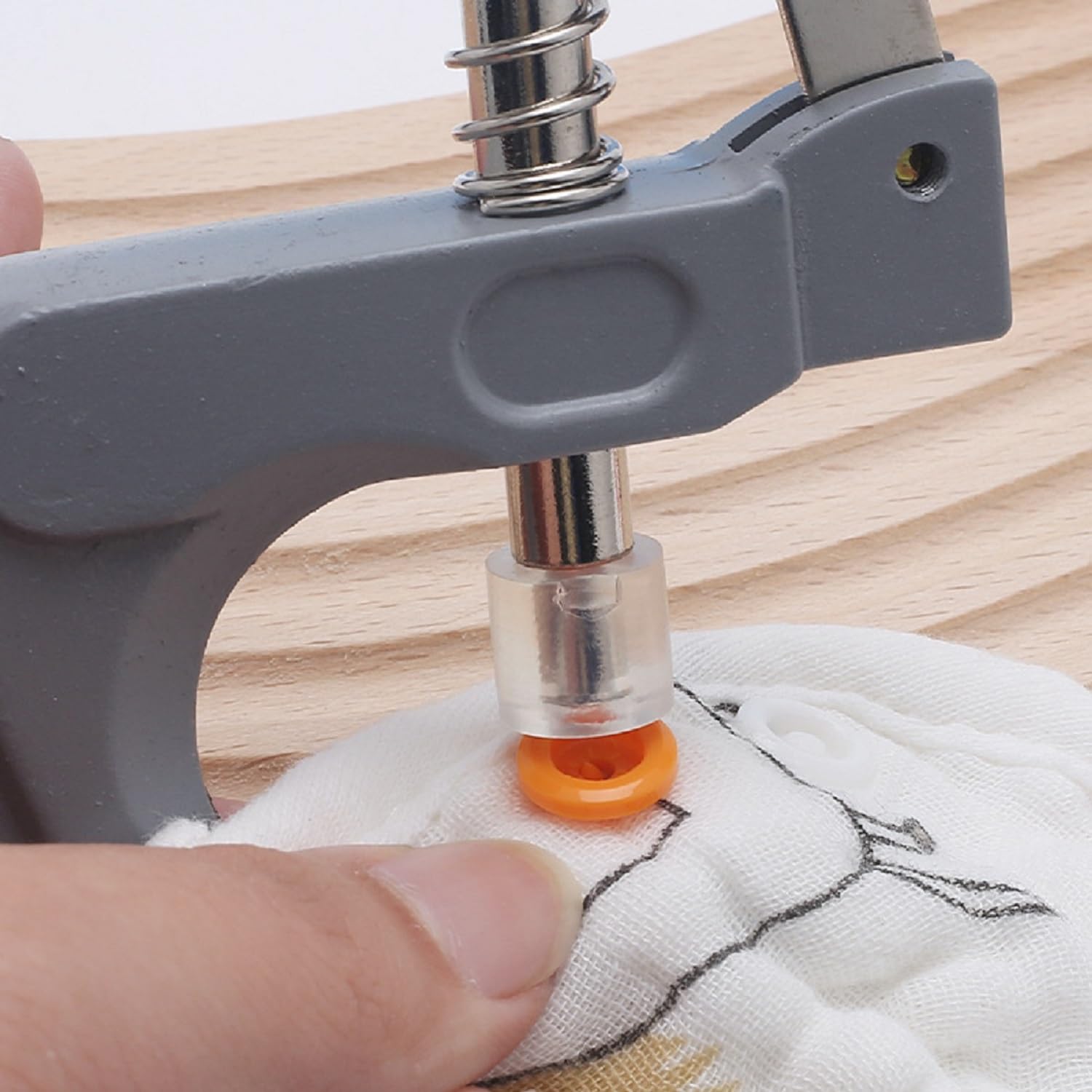 Kit 10 Pz Pulsanti A Scatto In Rame Da 8 Mm Con Stampo Per Cucitura – Bottoni Automatici Per Pelle, Abbigliamento E Fai Da Te (S85) - copertina
